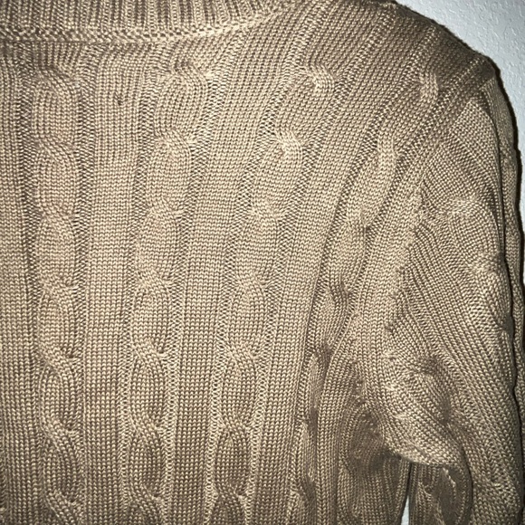 Ellen Tracy cable knit sweater dress. - Picture 5 of 10